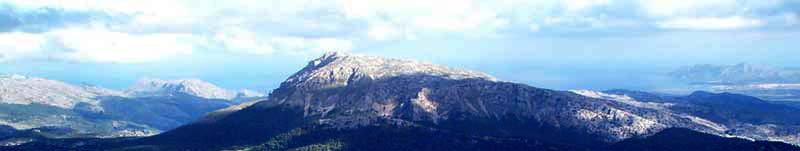 Puig Tomir desde el Galileu.